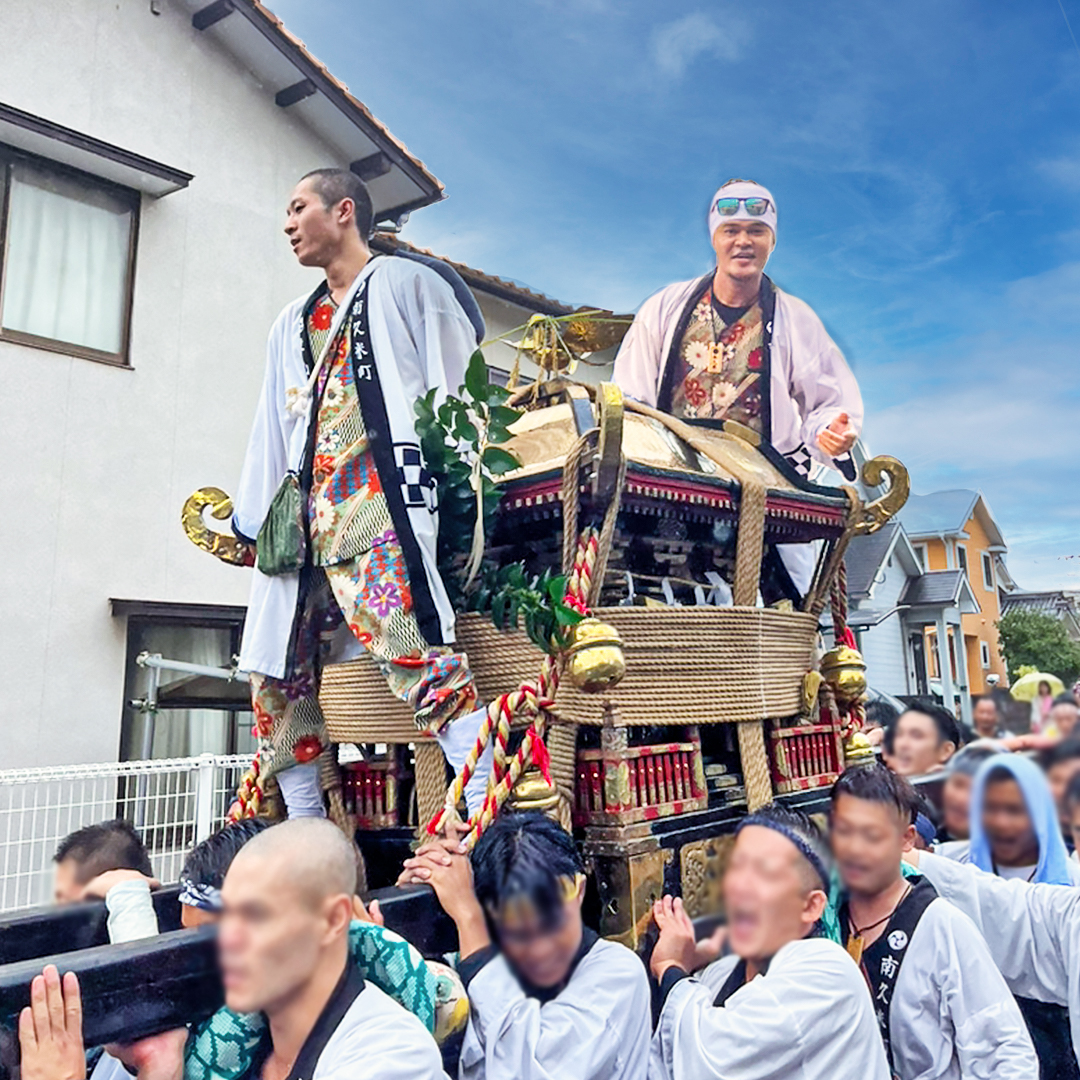 南久米町地方祭に参加しました！