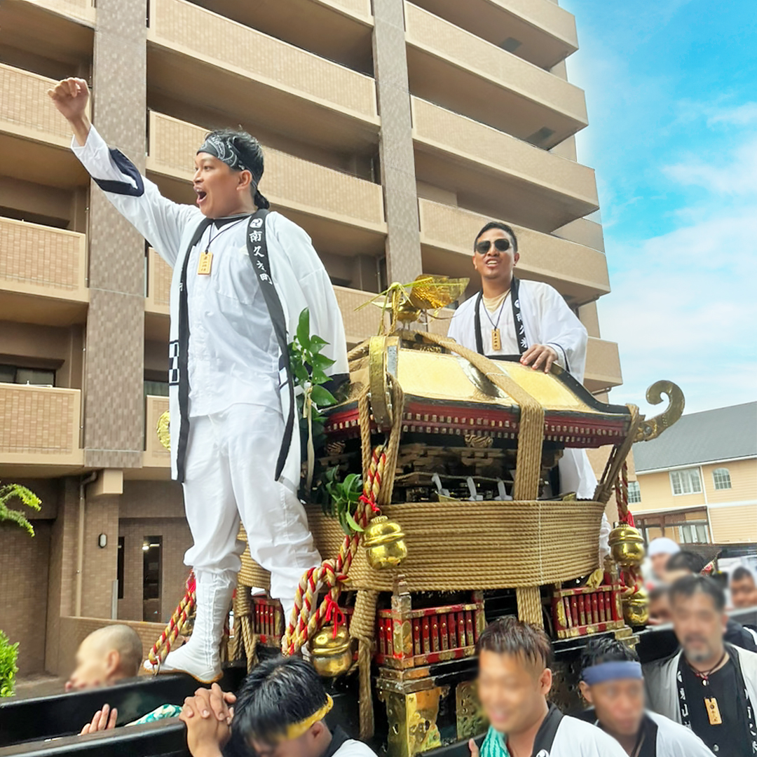 南久米町地方祭に参加しました！