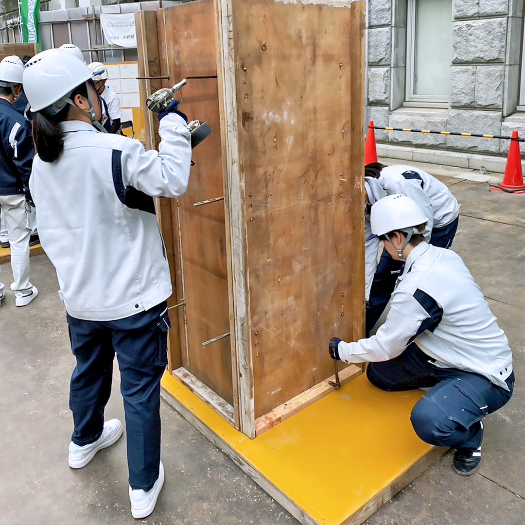 体験型現場見学会を開催しました